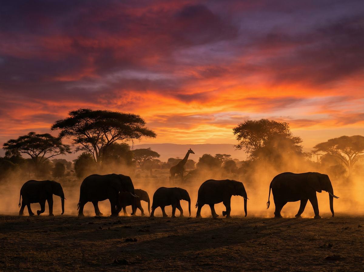 高清视频非洲动物视频